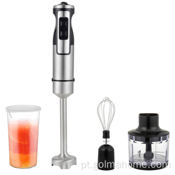 Liquidificador Aparelho de Cozinha de Aço Inoxidável 3in1 Multi-Propósito Juicer Elétrico Mão Misturador